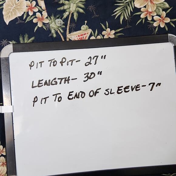 Pierre Cardin Mens Floral Button Front Shirt Size XXL Tropical Vacation Camp - Picture 10 of 10